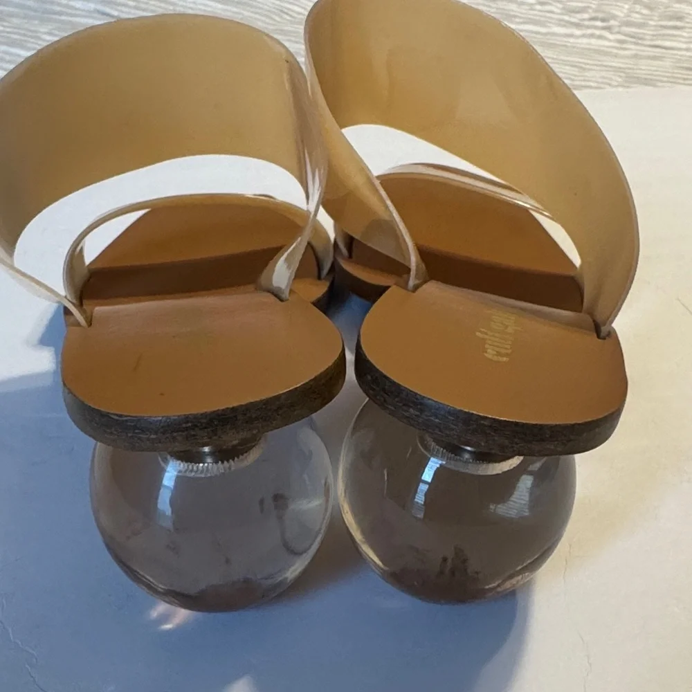 cult gaia Patent Nude Double-Band Slide Mules - Picture 4 of 4